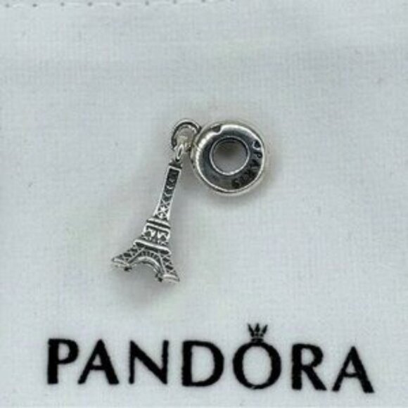 Pandora Paris Eiffel Tower Dangle Charm - Picture 2 of 3